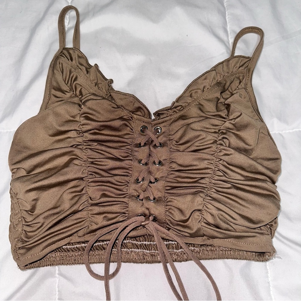 Xsmall Cropped Tank Top - Picture 3 of 3
